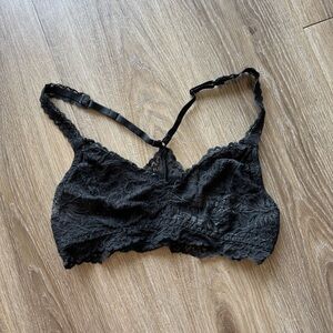 Elegant Black Lace Bralette